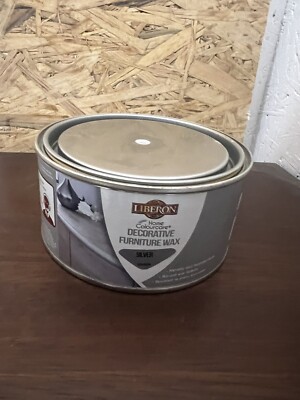 2 Liter Liberon Deko Möbelwachs 4x 500ml Dosen Silber - Holzrestauration