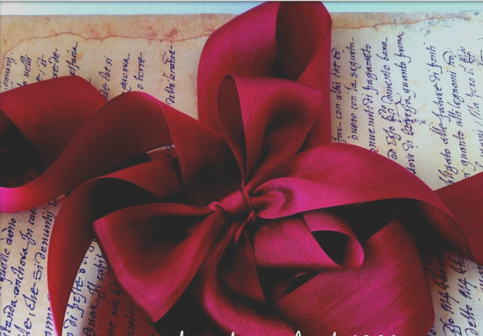 6 Yardas BORGOÑA REAL Cinta de Seda 1.25"/100% CINTA DE SEDA REVISTAS RELOJ VIDEO Foto 4 de 4