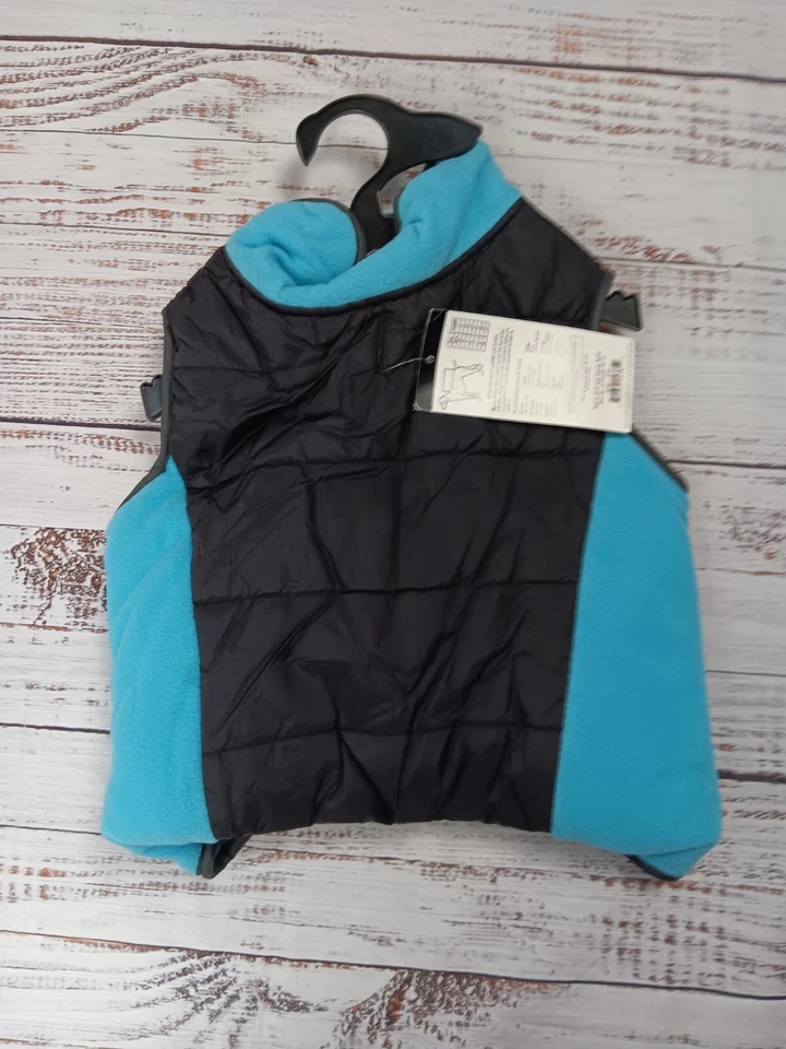 East Side Collection Dog Vest XXS-M Warm Black Blue  - Image 2 of 4