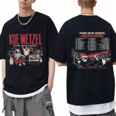 Koe Wetzel - Damn Near Normal World Tour 2024 T-Shirt