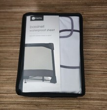 4moms Breeze Waterproof Bassinet Sheets, Gray/White 4 Moms 2000748