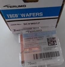 TSCD Wafers Terumo (2 Sets of 70) - Brand New 🚀 Free FedEx Shipping 🚀