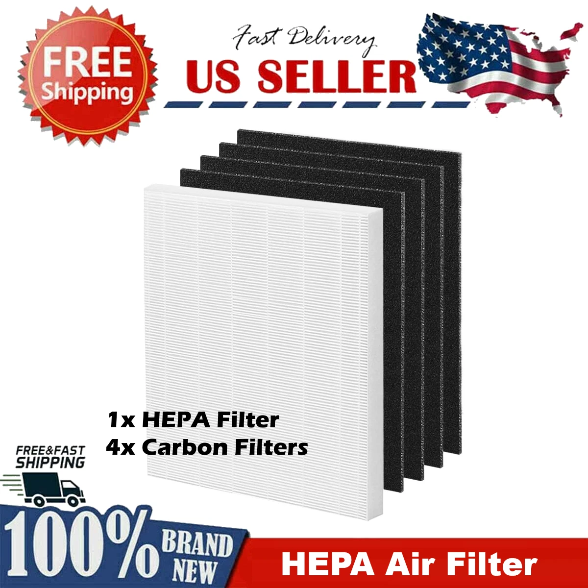 New Winix Replacement Filter S For C545 Air Purifier 1 HEPA Filter
