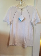 New Women's Craft Cooling Concept Base Layer Size Medium White Short Sleeve