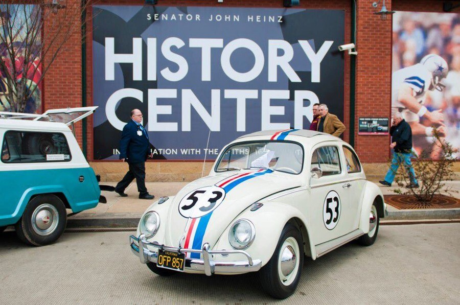 Herbie The Love Bug 1963 VW Beetle OFP 857 STAMPED Prop License