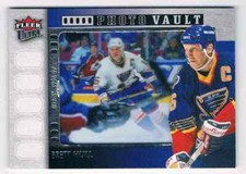 2014-15 FLEER ULTRA PHOTO VAULT BRETT HULL ST LOUIS BLUES #PV-BH