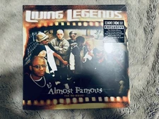 Living Legends - Almost Famous LP Vinyl RSD Exclusive Picture Disc Vinyl New