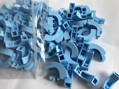 LEGO-NEW- #6005-BRIGHT LIGHT BLUE-BRICK ARCH 1 X 2 X 3 CURVED TOP-10 PIECES