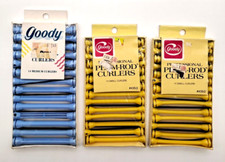 Vintage Lot of 3x14 Goody Perm Rod Curlers Small  Medium SEALED New Old Stock