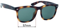 SFx Replacement Sunglass Lenses fits Ray Ban RB4260-D - 57mm Wide
