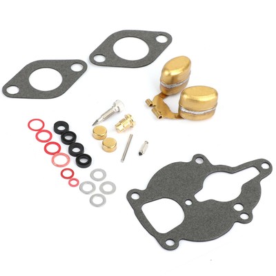 Carburetor Kit & Float for Zenith Wisconsin Engine VH4D VHD TJD replaces LQ39 F7