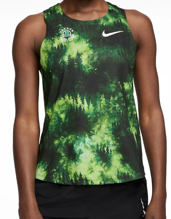 Women’s Nike AeroSwift Running Singlet Oregon Track Club Green CW1162-100 Medium
Opens in a new wind