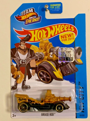 HW726 HOT WHEELS  GREASE ROD  HW  CITY 2015
