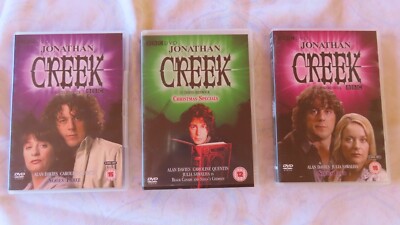 Jonathan Creek BBC DVD 5 Disc set Series 3 & 4, Christmas Specials