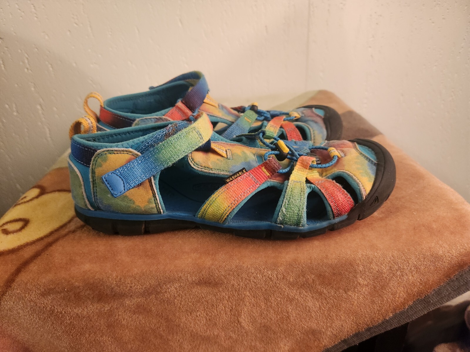 Sandali Keen Newport H2 retrò acqua tie dye arcobaleno US 6 #5