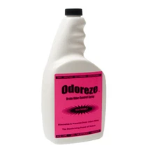 ODOREZE Natural Drain Odor Eliminator: Makes 64 Gallons to Clean Stench