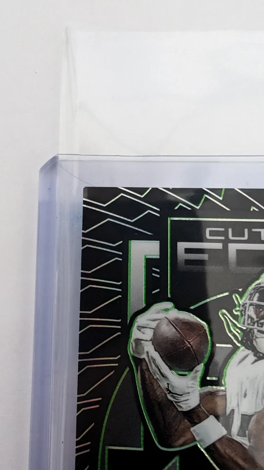 Davante Adams 2023 Obsidian Cutting Edge Memorabilia Green Electric Etch /25 - Image 4 of 4
