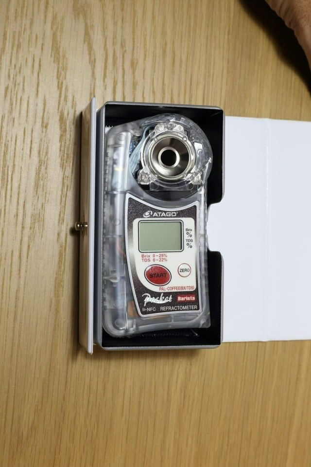 ATAGO PALCOFFEE(BXTDS) Pocket Coffee Densitometer No.4533 Brix and TDS New eBay