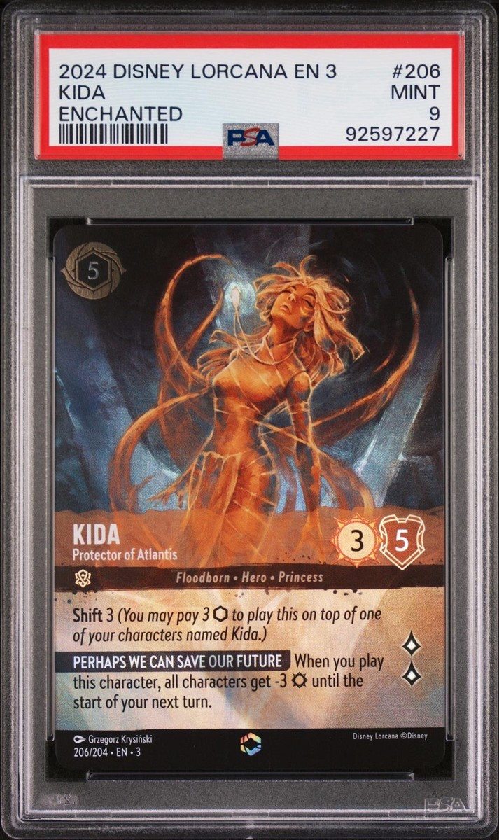 LORCANA ロルカナ enchanted ミニー PSA10 LORCANA ロルカナ enchanted ミニー PSA10