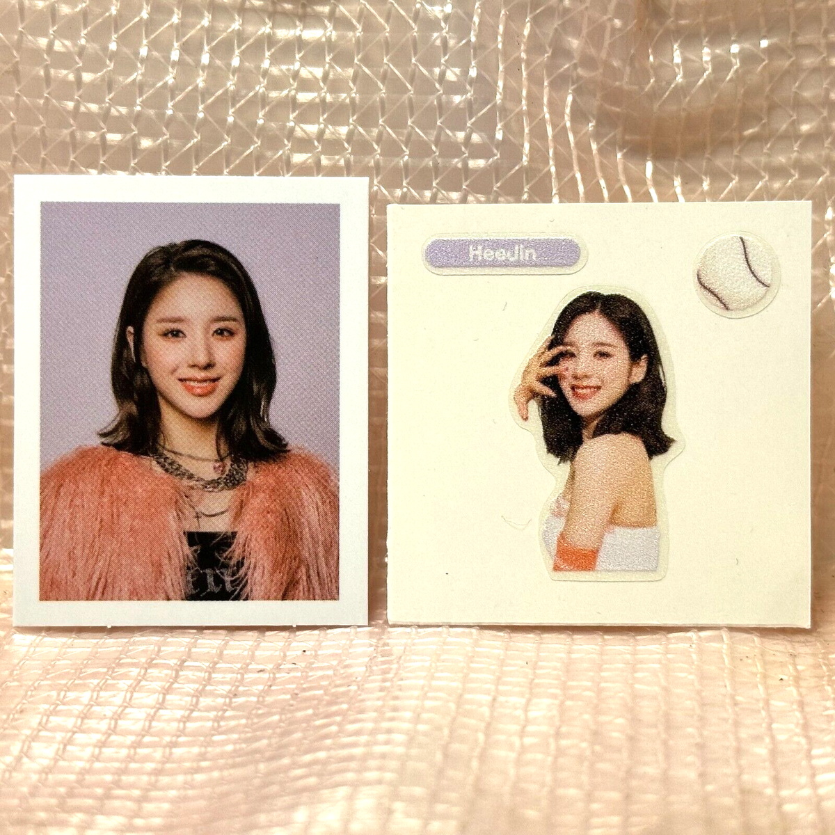 Heejin Official ID Card & Seal Sticker Set Loona 2023 Season's