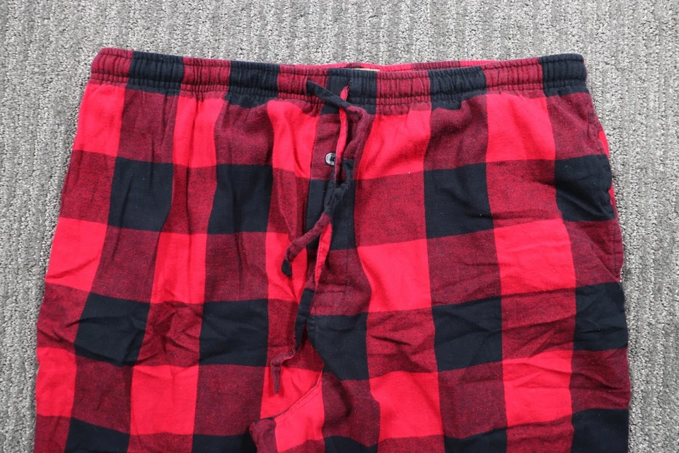 Литейная пижама брюки фланелевые клетчатые функциональные карманы мужские XLT - Изображение 4 из 4