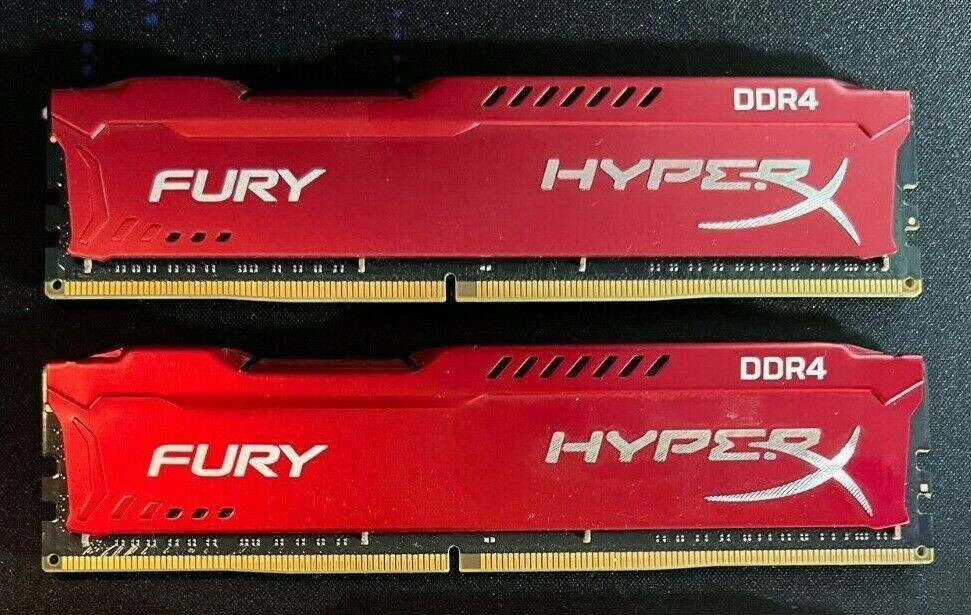 Kingston 32GB(2x16G) HX424C15FRK2/32 FURY RED Desktop DDR4-2400