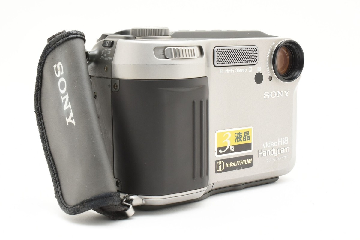 Exc+5 in Box] Sony Handycam camcorders CCD-SC55 Hi8 Video