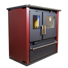 Cuisinière à bois avec