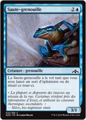 MTG Magic GRN - (x4) Leapfrog/Saute-grenouille, French/VF