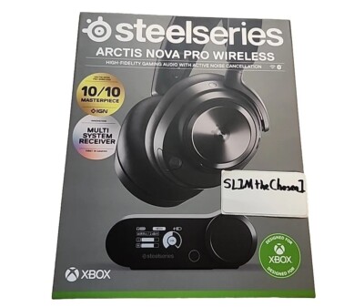 ARCTIS NOVA PRO   WIRELESS GAMING HEADSET for XBOX X/S, PS5/PS4, ETC. Resealed!