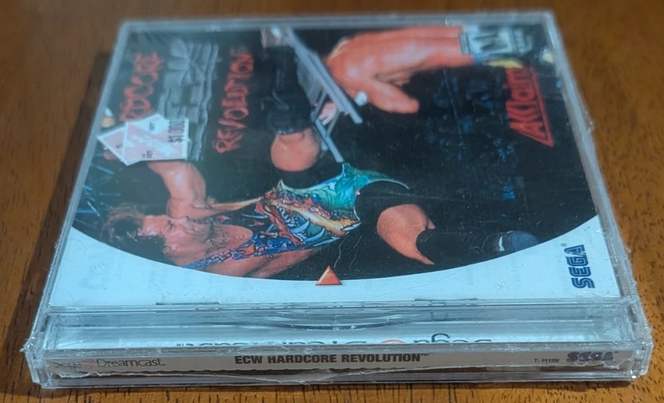 2000 Sega Dreamcast ECW Hardcore Revolution, Wrestling Factory Sealed - Image 4 of 4