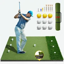 Thickened Golf Mat-31mm, 5x4ft Golf Hitting Mats Practice Outdoor/Indoor, Hea...