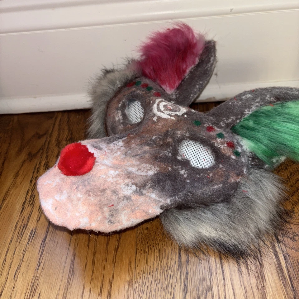 Gingerbread Wolf Mask Teen Size - Image 2 of 4