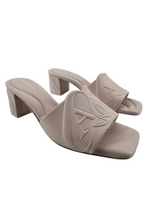 Alexander McQueen Sandalen Leder Puderrosa - NEU