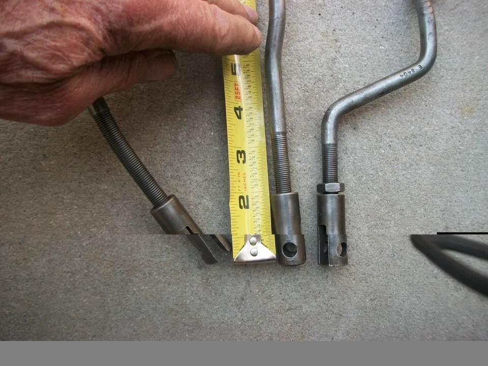 1955-1968 Chevrolet Olds Pont Buick 1964-1967 Chevelle Hurst 4 hastes de câmbio de velocidade - Imagem 2 de 4