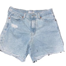 DENIZEN FROM LEVIS VINTAGE HIGH RISE 5 CUTOFF SHORTS WOMENS SIZE 6 W28