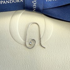 Authentic Pandora Silver Single Wire Large Compose Hook Earring SINGLE #290601