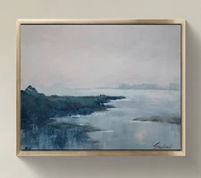 Original Impressionist Painting on 11 in x14 in Canvas - Signed by the Artist