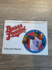 Bases Loaded Nintendo NES Authentic Instruction Manual Booklet Only