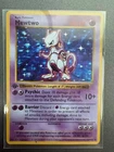 1999 1st Edition Mewtwo Holo Rare 10/102 Base Set WOTC Vintage Pokémon Card