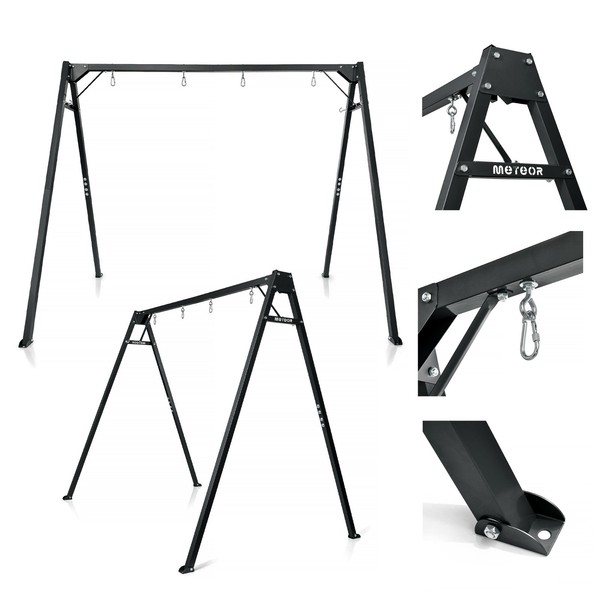 Schaukelgestell Bis 200 Kg 3-In-1 Kinderschaukel GerüSt HäNgemattegestell Stahl-image
