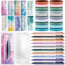 Bible Verse Ballpoint Pens 50 Assorted Styles - Christian Gifts for Mother's Day