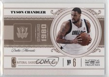 2010-11 Playoff National Treasures 81/99 Tyson Chandler #19 12vy