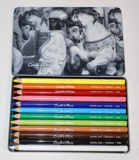 Conte A Paris Pastel Colour Pencil Set of 12