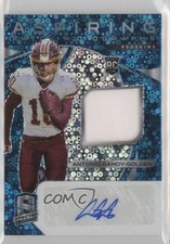 2020 Spectra Aspiring Neon Blue Prizm 24/60 Antonio Gandy-Golden Patch Auto 0g27