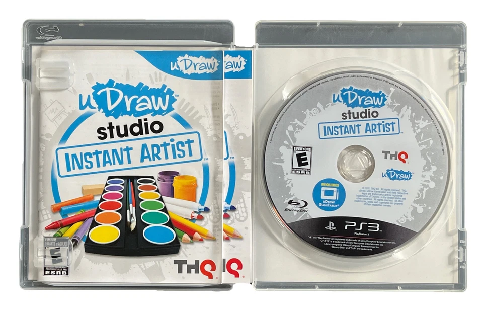 uDraw - Studio Instant Artist (PlayStation 3/PS3) Tested & Working 💯 Mint! - Image 3 of 4