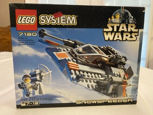 LEGO Star Wars Snowspeeder 7130 Complete Set in Box Instructions 212 Pieces