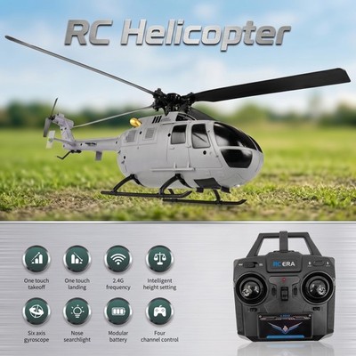 RC Helicopter Lightweight 97g RTF Aircraft with Charging Cable Wrench Screwdrive