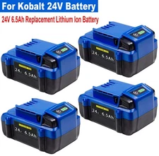 For Kobalt 24V Max 6.5Ah Lithium Ion Battery Pack KB624-03 KB524-03 KB424-03