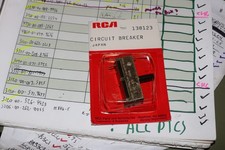 NOS RCA Nikko NW-2-S 138123 interruttore a pulsante 2,5 amp 125V 60HZ